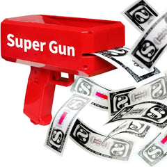 Super Money Spray Gun for Kids – Pretend Play Cash Launcher Toy