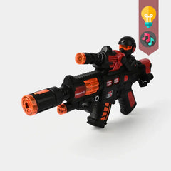 Shoot Elite Electric Toy Blaster with Music & Sound – Interactive Battery-Operated Toy for Kids
