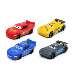 Disney Pixar Cars Alloy Truck with Lightning McQueen Cars – Die-Cast Vehicle Carrier Play Set