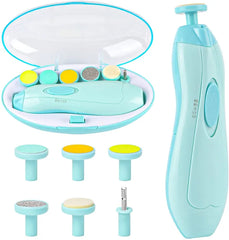 Electric Baby Nail Trimmer Kit – Safe Infant Nail File & Clippers