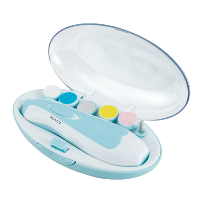 Electric Baby Nail Trimmer Kit – Safe Infant Nail File & Clippers