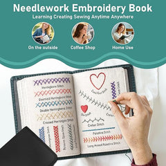 Embroidery Stitch Book – 143 Stitch Patterns Guide (Original Edition)