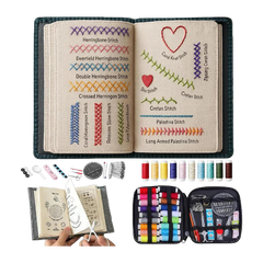 Embroidery Stitch Book – 143 Stitch Patterns Guide (Original Edition)