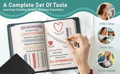 Embroidery Stitch Book – 143 Stitch Patterns Guide (Original Edition)