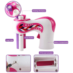 Automatic Hair Braider for Kids – Electric 3-Strand Hair Twisting Tool