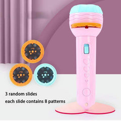 Kids Projection Flashlight Toy with 3 Image Discs – Educational Story Projector Torch for Children