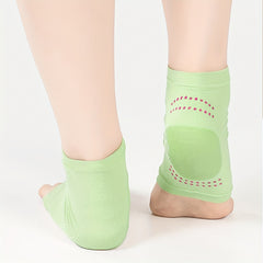 Heel Gel Shields (1 Pair) – Hydrating Cracked Heel Protectors for Daily Foot Care