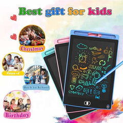 Multicolor LCD Writing Tablet – Erasable Drawing Board (4.5–16 Inch Sizes)