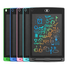 Multicolor LCD Writing Tablet – Erasable Drawing Board (4.5–16 Inch Sizes)