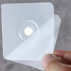 Punch Free Screw Stickers – Strong Adhesive Wall Hooks for No Drill Mounting