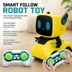 2.4GHz Remote & Induction Controlled Cute Robot – Interactive Smart RC Robot Toy for Kids