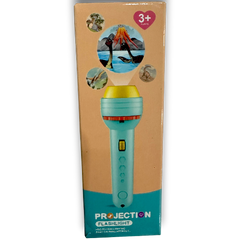 Kids Projection Flashlight Toy with 3 Image Discs – Educational Story Projector Torch for Children