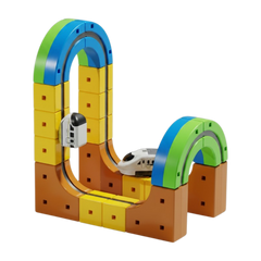 DIY Magnetic Levitation Train Track Set – 49-Piece Rechargeable STEM Building Toy for Kids