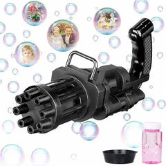 36 Holes Bubble Gun Bazooka for Kids – Automatic Bubble Blaster Machine Toy with High Output