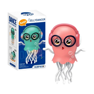 Dancing Jellyfish Toy for Kids – Musical Electric Twist Toy with LED Lights for Boys & Girls