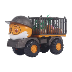 Puppy-Themed Haul & Dump Truck Toy for Kids – Construction Vehicle with Moving Dump Bed
