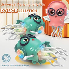Dancing Jellyfish Toy for Kids – Musical Electric Twist Toy with LED Lights for Boys & Girls
