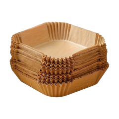 Air Fryer Liners 50/100 Pack – Non-Stick Parchment Paper for Oven & Microwave, Heat-Resistant