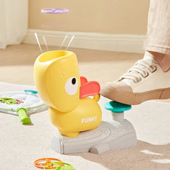 Flying Disc Launcher Toy – Automatic Saucer Shooting Machine for Kids