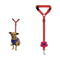 Dog Seat Belt Tether for Car – Adjustable Pet Safety Leash with Buckle for Vehicle Travel 1PC