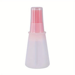 Silicone Basting Brush with Measurement Markings – Heat Resistant BBQ & Baking Brush, Non-Stick 1PC