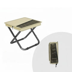 2-in-1 Backpack Stool – Foldable Portable Seat with Storage for Camping & Hiking