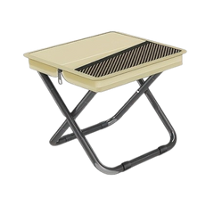 2-in-1 Backpack Stool – Foldable Portable Seat with Storage for Camping & Hiking