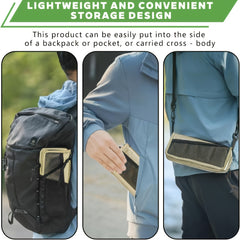 2-in-1 Backpack Stool – Foldable Portable Seat with Storage for Camping & Hiking