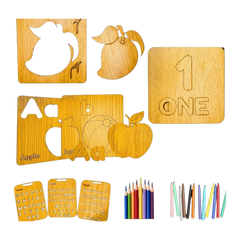 263pcs Kids Learning Set – Urdu, English, Math & Puzzle Activity Kit