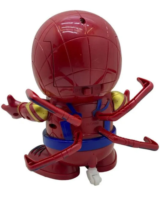 Super Robot Spiderman Toy for Kids – Light & Sound Action Entertainment Figure - alternate view