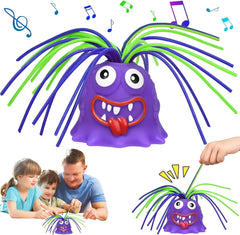 Pulling Hair Sound Monster Toy for Kids – Funny Interactive Scream Monster Toy for Boys & Girls
