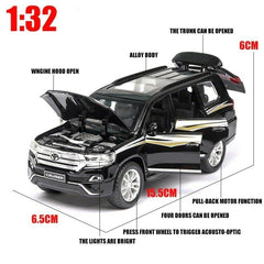 Alloy Toyota Land Cruiser Die-Cast Toy Car – Realistic Collectible SUV Model for Kids