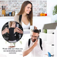 Adjustable Posture Corrector Belt – Back & Shoulder Support for Men & Women