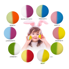 Kids Bath Bomb Gift Set – 40 Pack Organic Bath Bombs with Surprise Toys