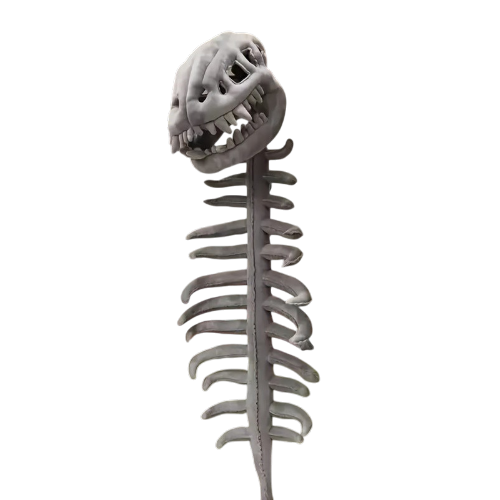 Dinosaur Skeleton Costume Set – Kids Halloween Onesie with Headband