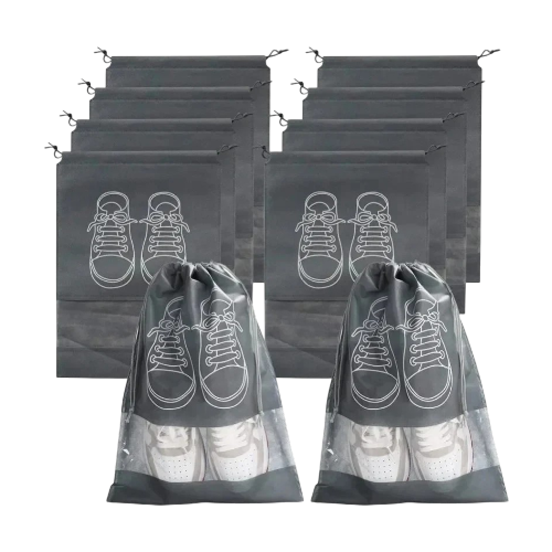 Dust Proof Travel Shoe Bag – Portable Waterproof Shoe Storage Organizer