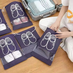 Dust Proof Travel Shoe Bag – Portable Waterproof Shoe Storage Organizer