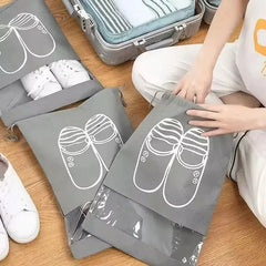 Dust Proof Travel Shoe Bag – Portable Waterproof Shoe Storage Organizer