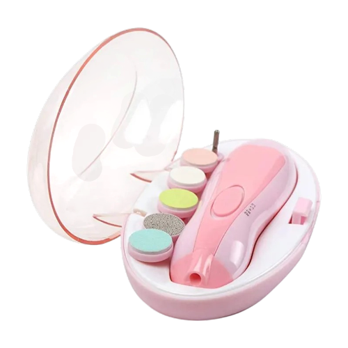 Electric Baby Nail Trimmer Kit – Safe Infant Nail File & Clippers - alternate view