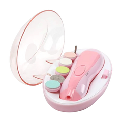 Electric Baby Nail Trimmer Kit – Safe Infant Nail File & Clippers