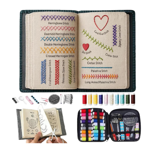 Embroidery Stitch Book – 143 Stitch Patterns Guide (Original Edition)