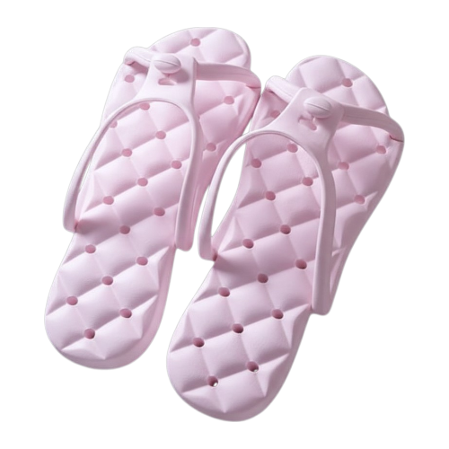 Foldable Travel Slippers – Lightweight Non-Slip Portable Sandals for Indoor & Outdoor - alternate view