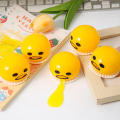 Yellow Goop Squishy Egg Yolk Toy – Anti-Stress Sensory Squeeze Fidget Toy