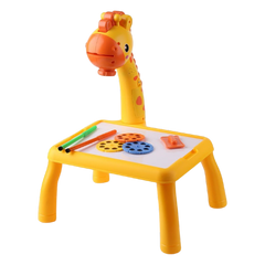 Kids Projection Drawing Board – LED Projector Painting & Writing Table