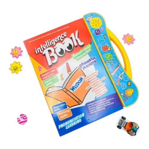 Kids Intelligence Activity Book – Brain Development & Learning Workbook