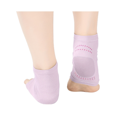 Heel Gel Shields (1 Pair) – Hydrating Cracked Heel Protectors for Daily Foot Care
