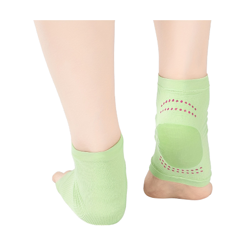 Heel Gel Shields (1 Pair) – Hydrating Cracked Heel Protectors for Daily Foot Care