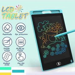 Multicolor LCD Writing Tablet – Erasable Drawing Board (4.5–16 Inch Sizes)