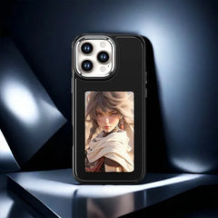 NFC E-Ink Phone Case for iPhone 15 Pro Max – Smart DIY Display Cover, Customizable Screen Back Case