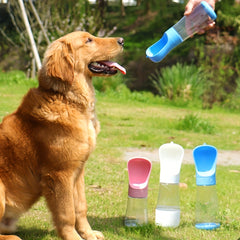 Portable Dog Water Bottle – Pet Travel Water & Food Dispenser Cup for Outdoor Walking & Feeding